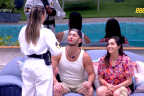 De volta ao BBB25, Renata alerta irmãos Hypolito sobre Gracyanne: "Falsa"