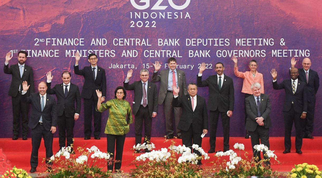 Encontro de ministros das Finanças e autoridades de bancos centrais do G20, em Jacarta