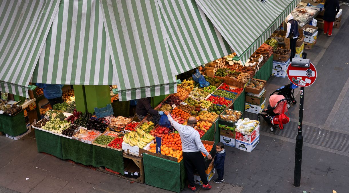 Mercado Brixton, em Londres