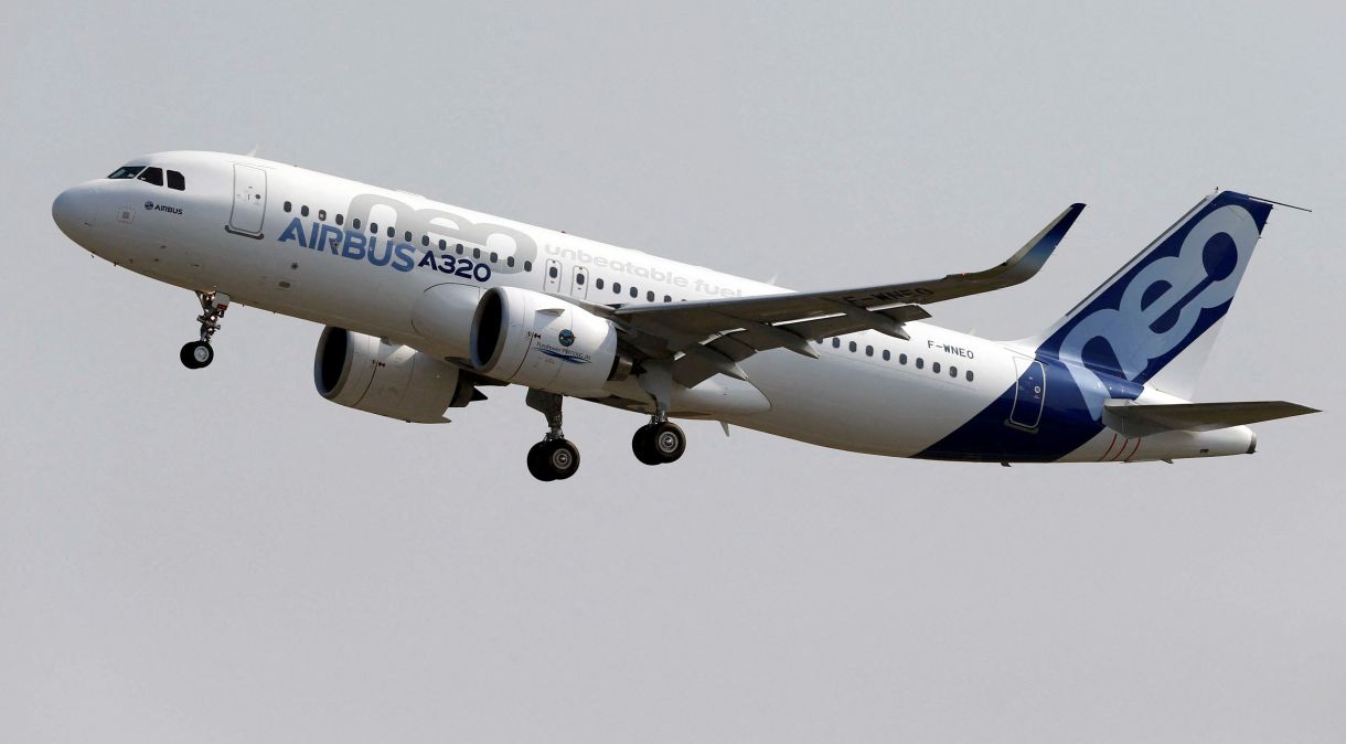 Airbus A320neo: empresa espera que as entregas incluam 38.600 aeronaves de passageiros, contra 38.140 anteriormente, e 890 cargueiros, de 880