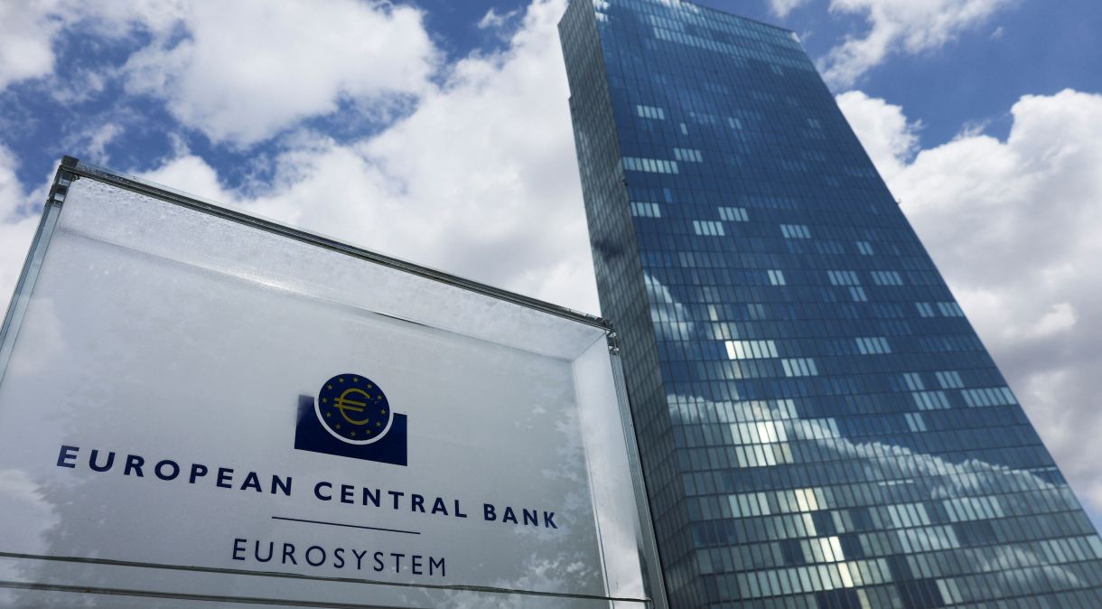Prédio do BCE na Alemanha: uma economia mais flexível em comparação com o último choque do petróleo pode acelerar a mudança tecnológica