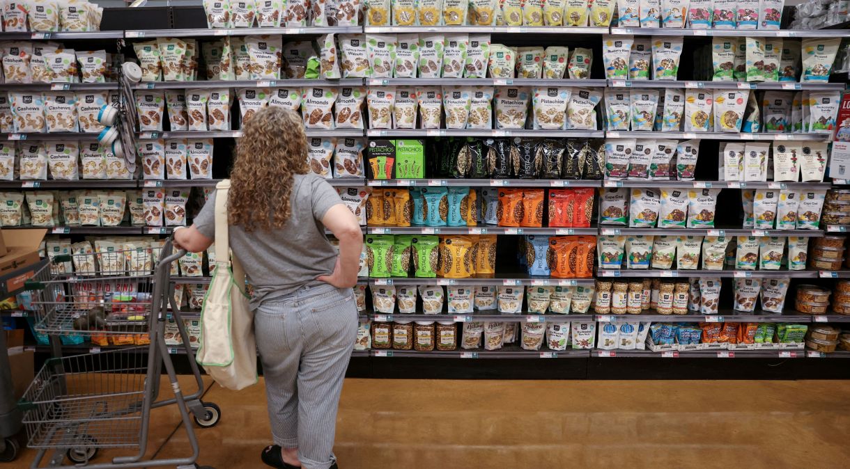 Supermercado em Nova York: custos de insumos aumentaram mais em vários distritos