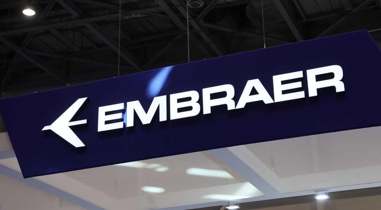Logotipo da Embraer