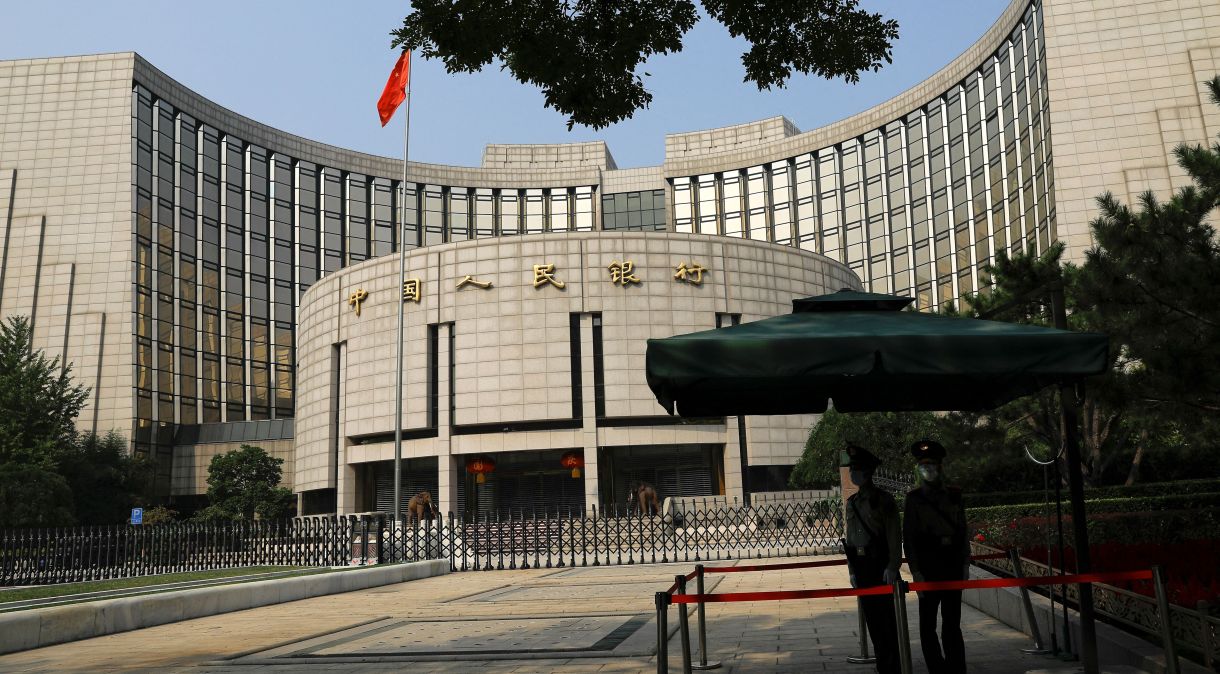 Sede do Banco da China, em Pequim