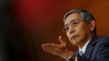 "Se a estrutura regulatória existente permanecer inalterada, moedas digitais podem causar riscos maiores no futuro", disse o presidente do BC japonês, Haruhiko Kuroda