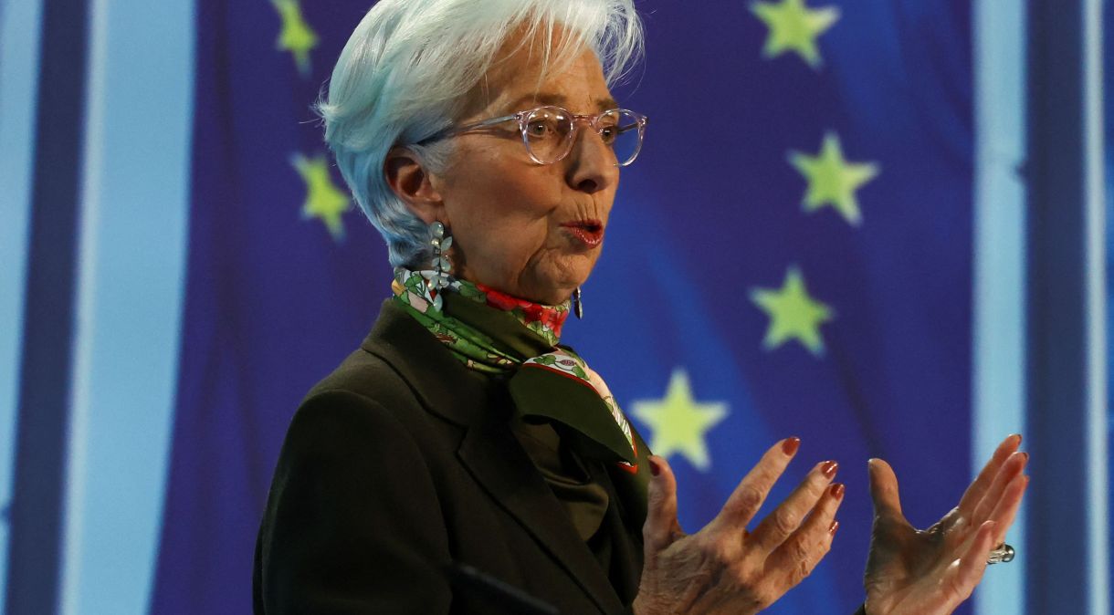 Presidente do BCE, Christine Lagarde