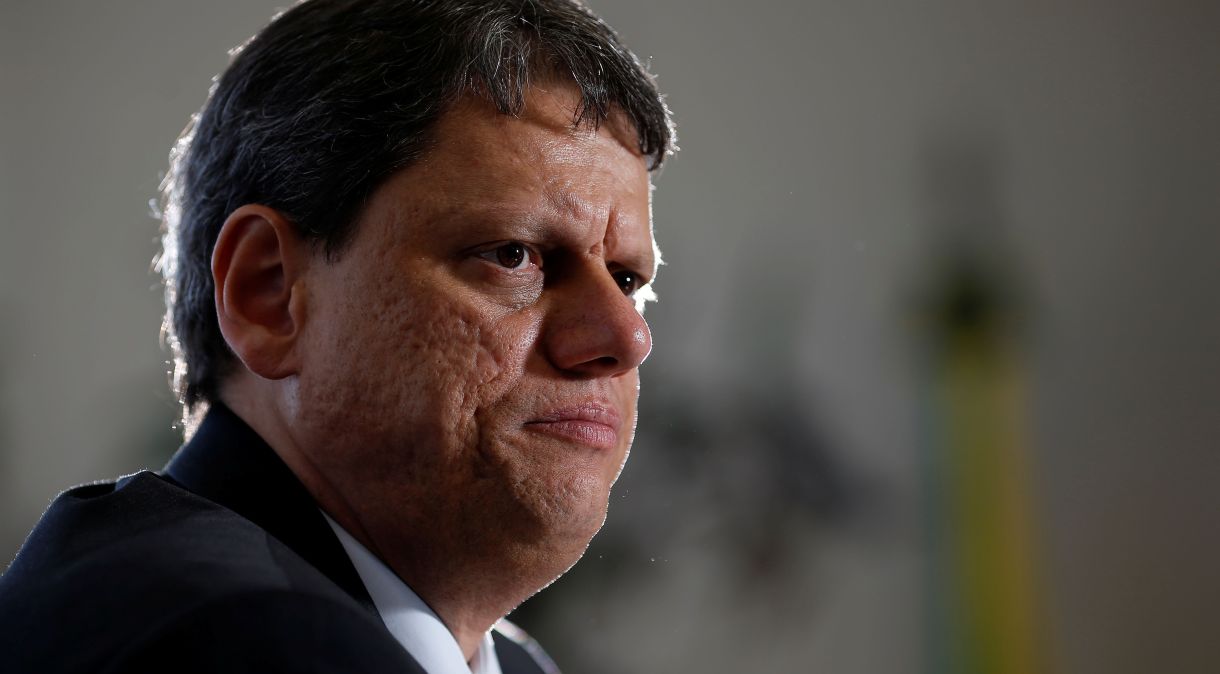 Governador de São Paulo, Tarcisio Gomes de Freitas.