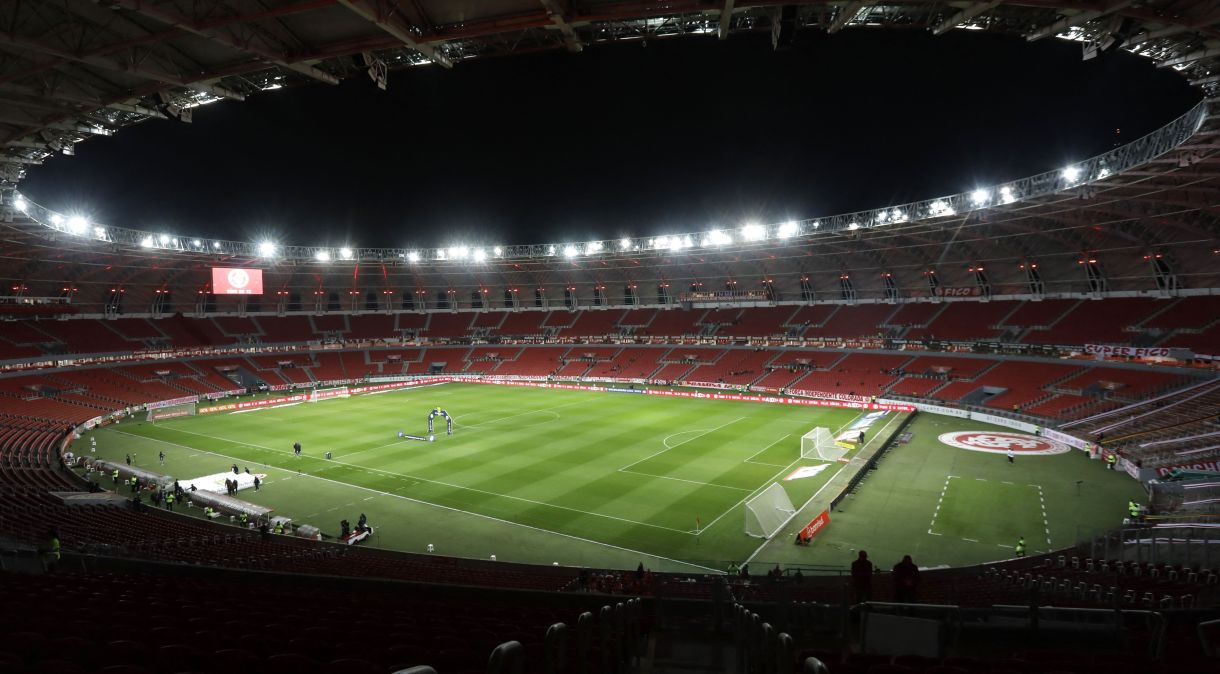 Estádio Beira-Rio, do Internacional, em Porto Alegre