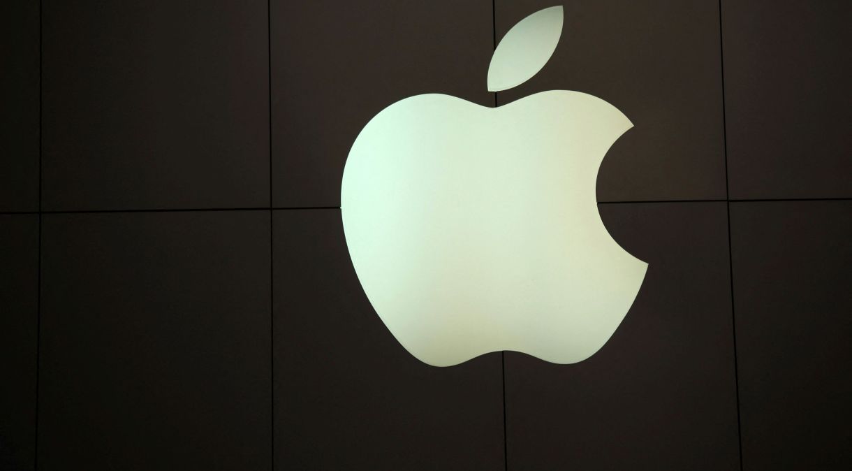 Logotipo da Apple: empresa apresentou nova linha de chips
