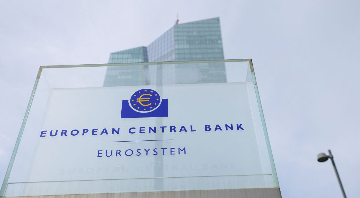 Sede do Banco Central Europeu (BCE) em Frankfurt, Alemanha