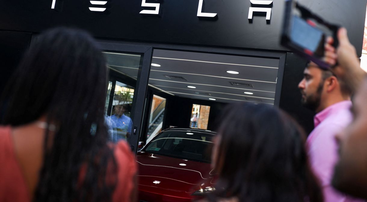 Inauguração de loja da Tesla em Santiago, Chile