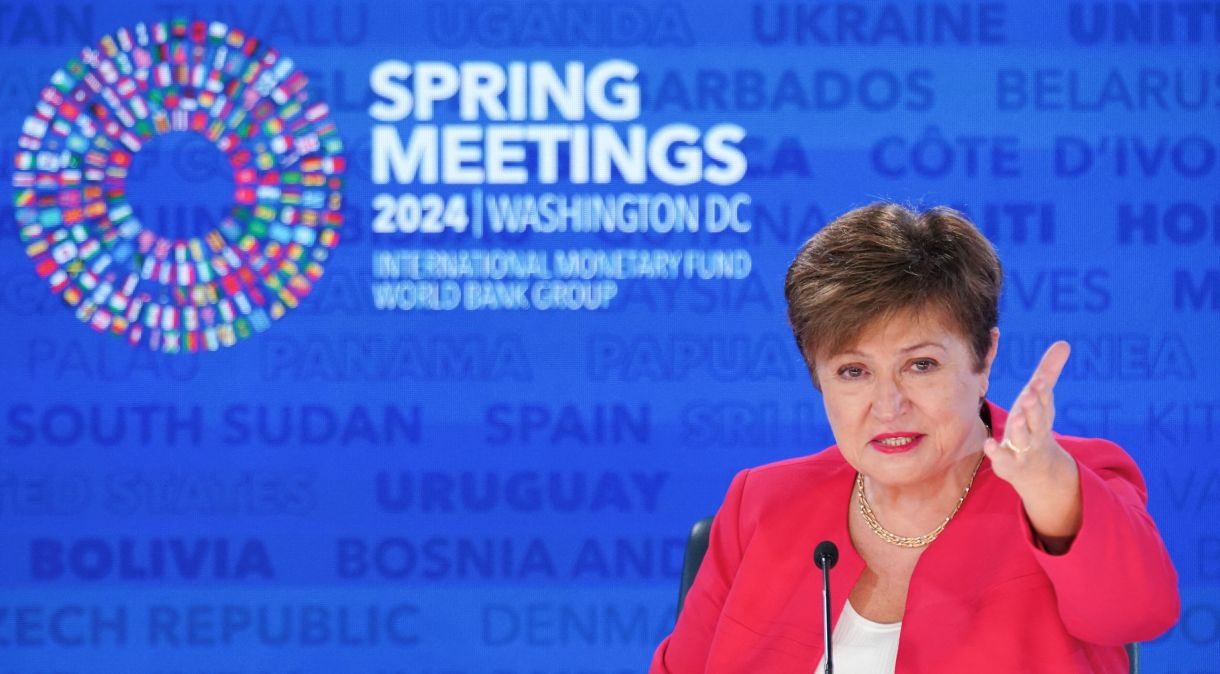 Diretora-gerente do FMI, Kristalina Georgieva