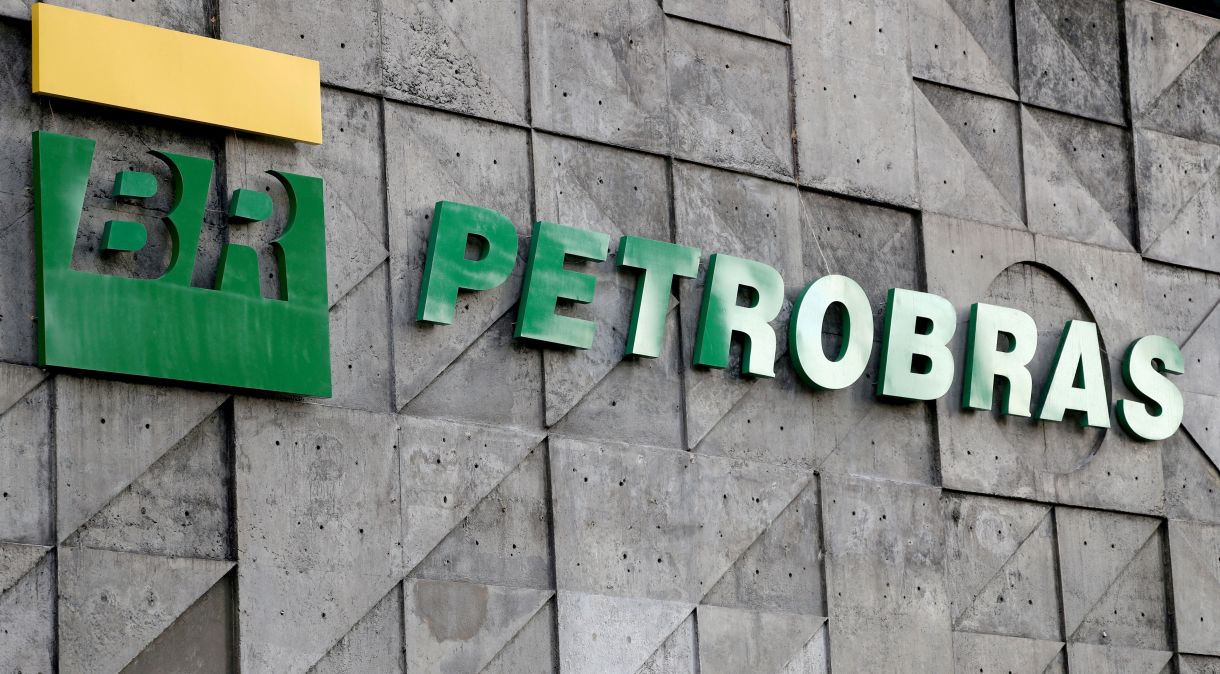 Logotipo da Petrobras no Rio de Janeiro