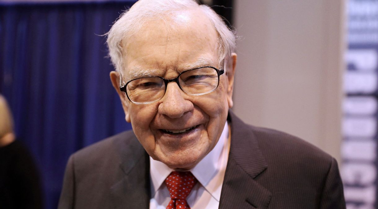 O investidor Warren Buffett, chairman da Berkshire Hathaway