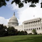 Vista do prédio do Congresso dos Estados Unidos, em Washington