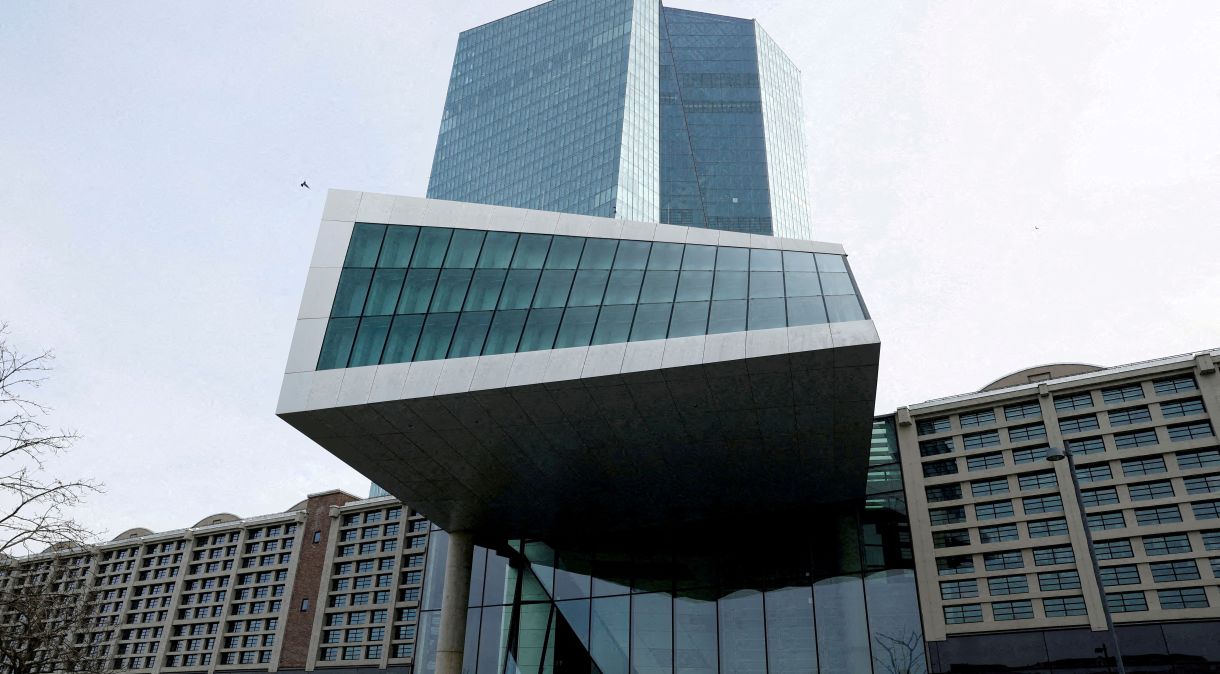 Prédio do Banco Central Europeu em Frankfurt