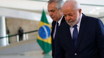 Ao lado do presidente argentino, Alberto Fernández, Lula defendeu "maior integração financeira" entre os países