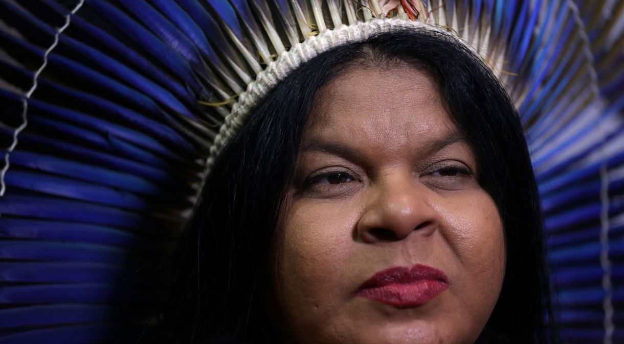 Ministra dos Povos Indígenas, Sonia Guajajara