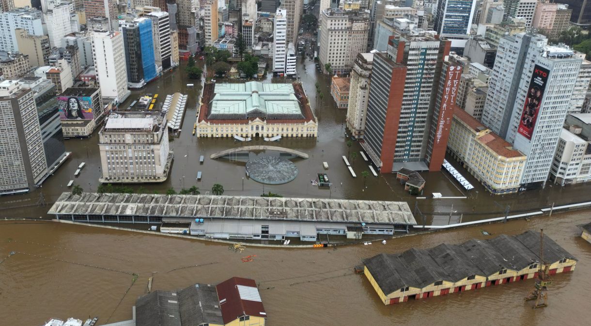 Mais de 90% da indústria gaúcha foi atingida pela chuva