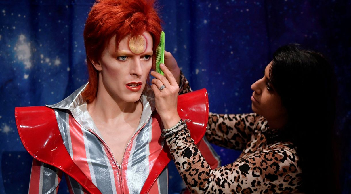 Nova estátua de David Bowie no Madame Tussauds em Londres