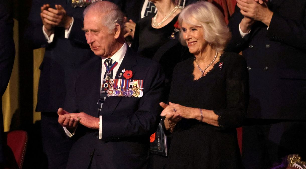 Rei Charles e rainha Camila participam de evento em Londres em 2023