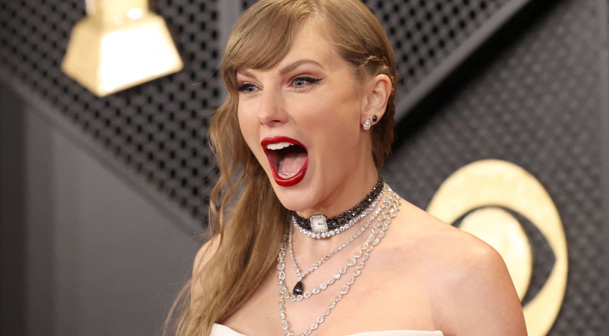 Taylor Swift no Grammy Awards em Los Angeles