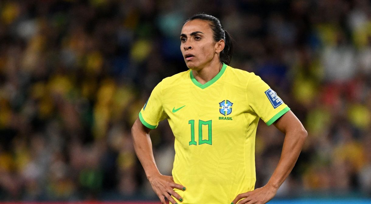 Marta em jogo do Brasil contra França