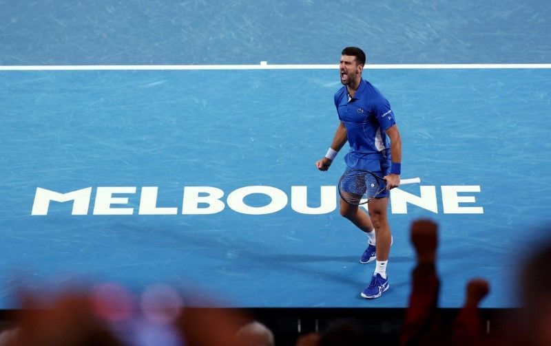 Novak Djokovic no Aberto da Austrália