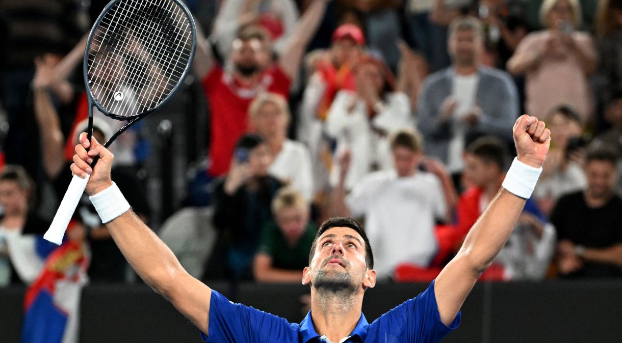 Djokovic no Aberto da Austrália