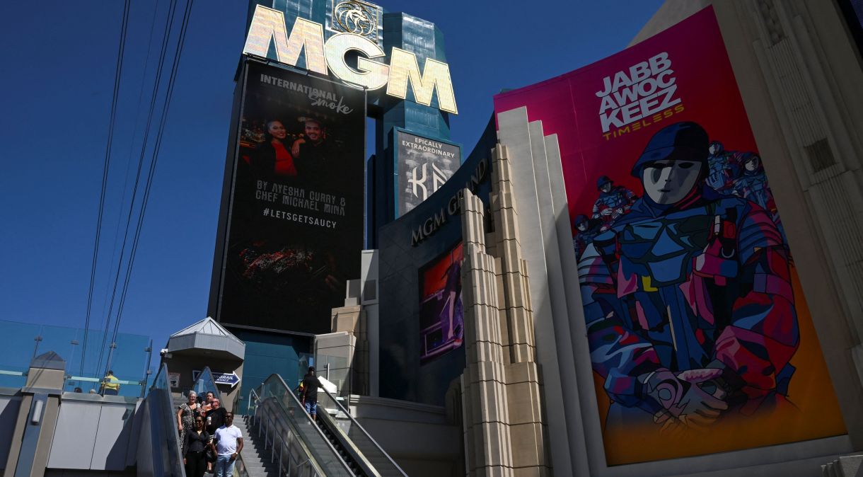 Hotel e cassino MGM Grand em Las Vegas