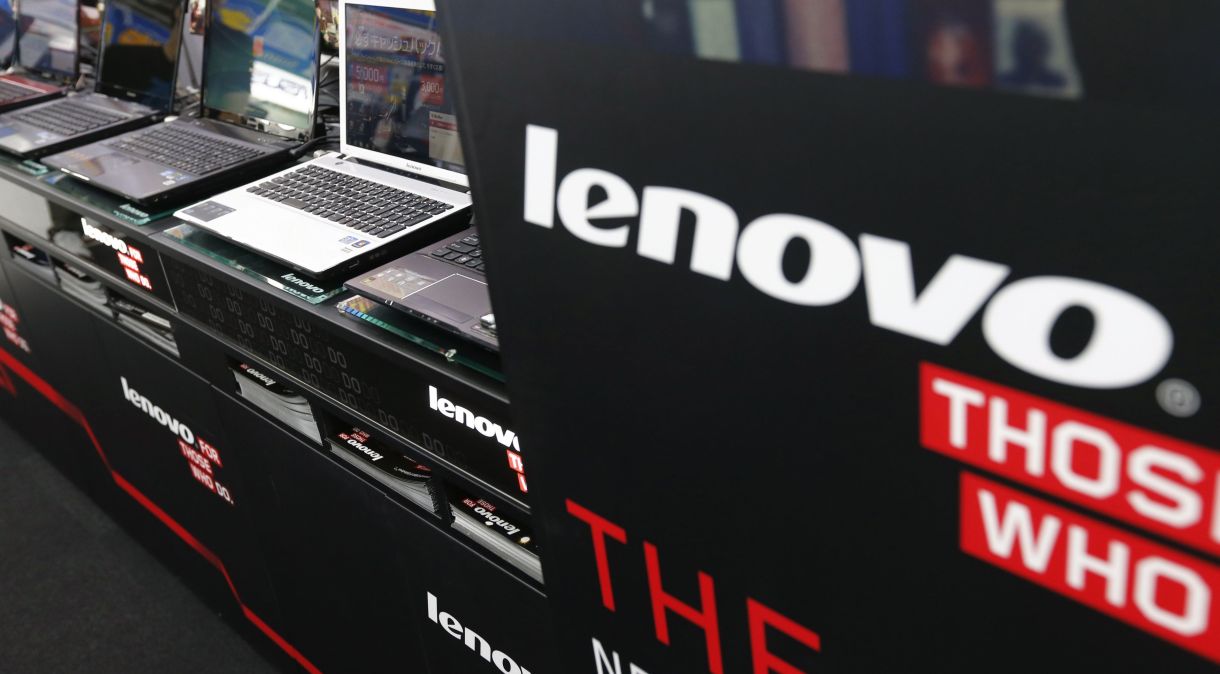 Lucro líquido da Lenovo para o trimestre de janeiro a março aumentou 118%, para US$ 248 milhões