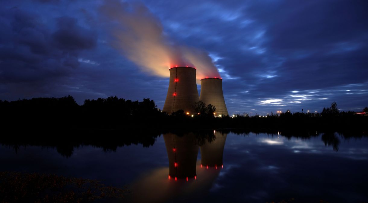 Usina nuclear da EDF em Belleville-sur-Loire, na França