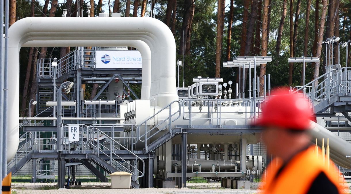 Instalações do gasoduto Nord Stream 1