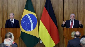 Chanceler alemão, Olaf Scholz, esteve em Brasília para se encontrar com o presidente Lula e discutir os interesses comerciais e ambientais dos países