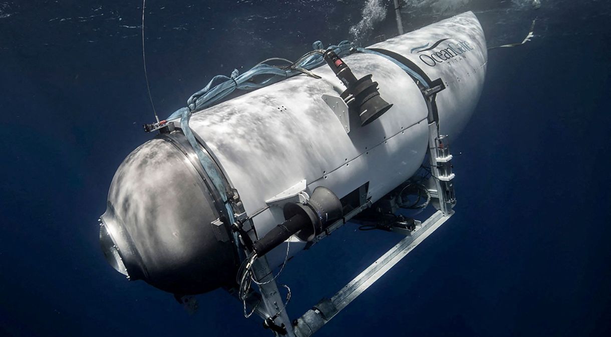 Submarino Titan, em foto sem data