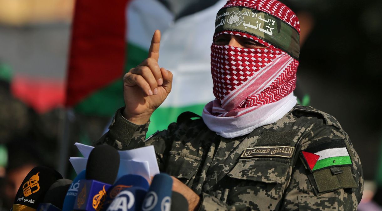 Abu Ubaida, porta-voz do braço armado do Hamas