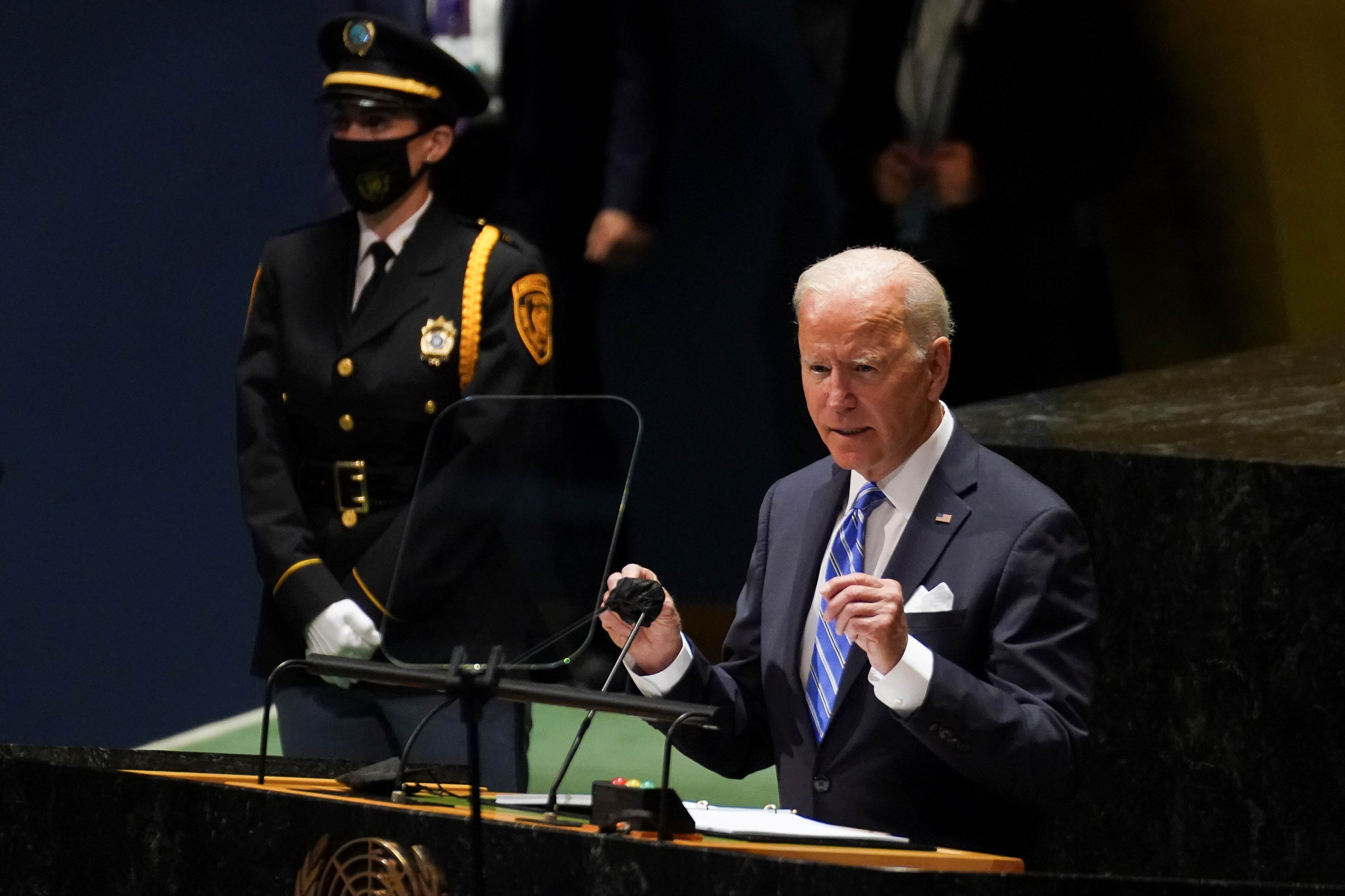 Discurso de Joe Biden, presidente dos EUA, na Assembleia-Geral da ONU