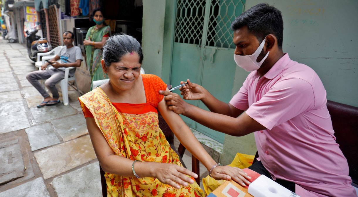 Vacinação contra a Covid-19 na Índia