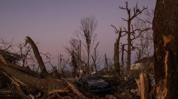 O Centro de Previsão de Tempestades dos Estados Unidos disse, nesta segunda-feira (28), que as pessoas no Vale do rio Mississipi devem ficar atentas para “um evento climático severo e significativo” na terça (29)