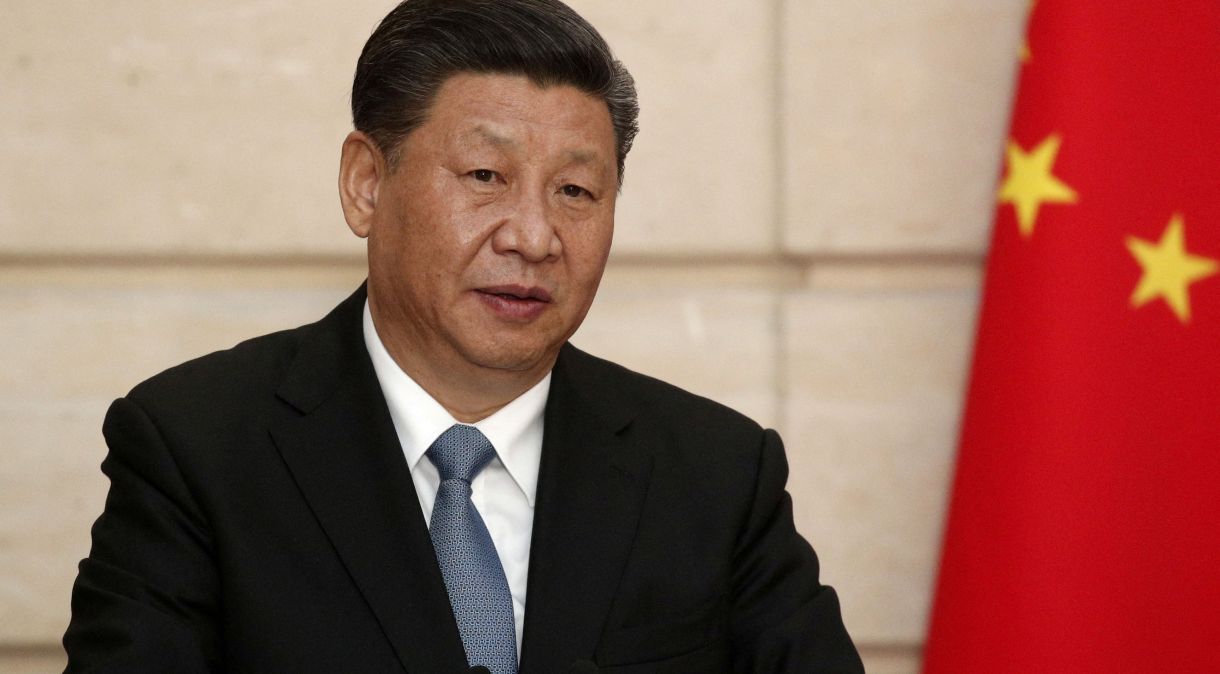 Presidente da China, Xi Jinping, em Paris