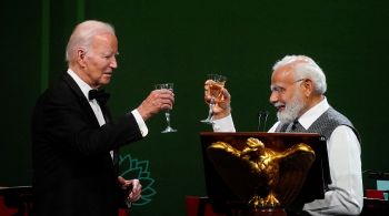 Primeiro-ministro indiano Narendra Modi visita os EUA e participa do jantar de estado na Casa Branca, honraria concedida a apenas poucos aliados
