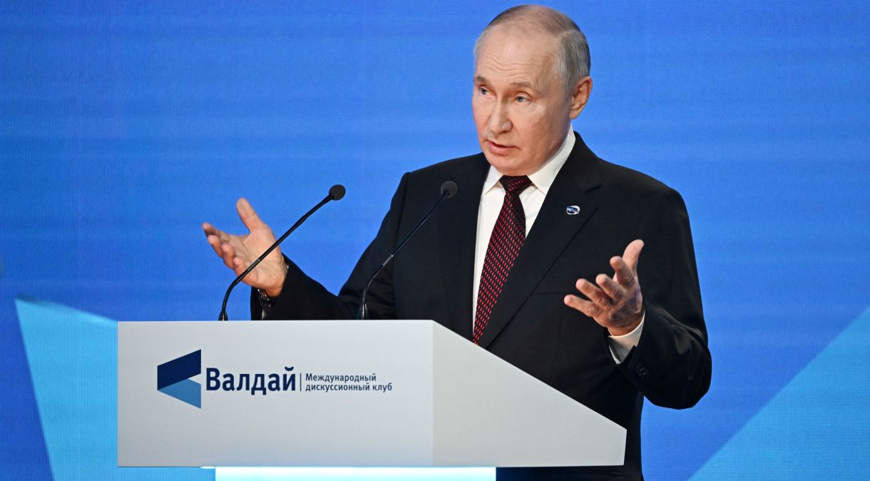 Putin no Clube de Discussão Valdai