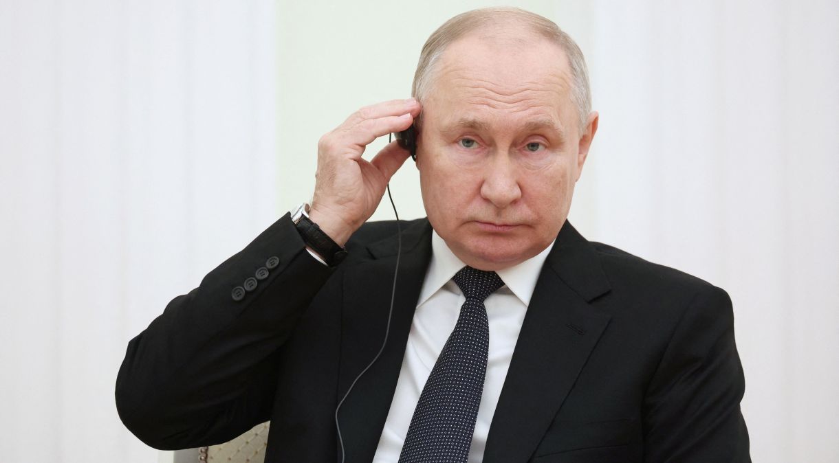 Presidente russo, Vladimir Putin, em Moscou