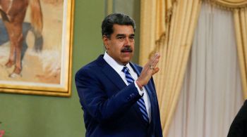 Maduro falou ao lado do principal promotor do Tribunal Penal Internacional, Karim Khan, que estava em visita a Caracas