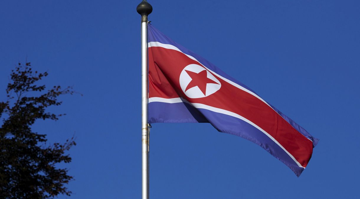 Banderia da Coreia do Norte