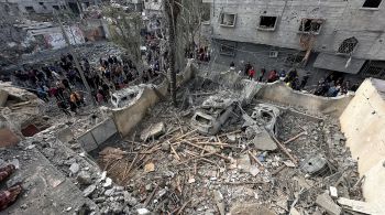 Forças de Israel danificaram cemitério no sul de Gaza