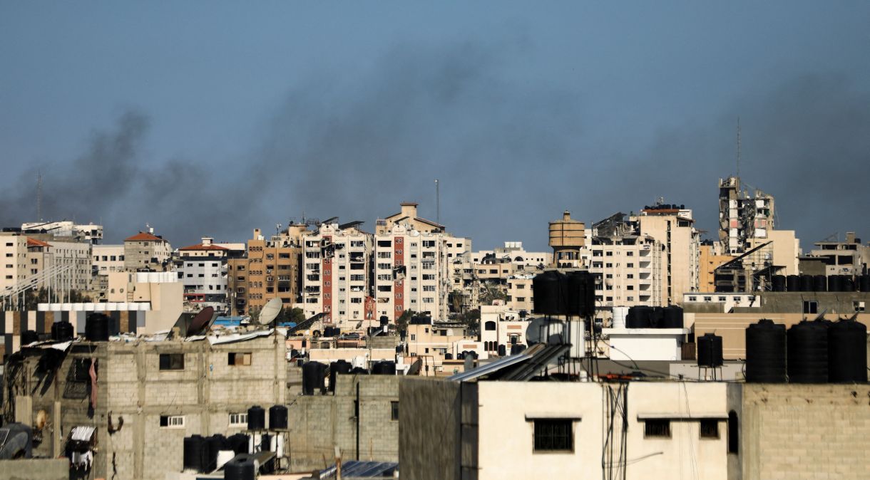 Ataque de Israel à região do hospital Al Shifa em Gaza