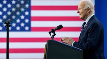 Segundo o levantamento da Reuters/Ipsos, apenas 36% dos americanos aprovam o desempenho de Biden como presidente