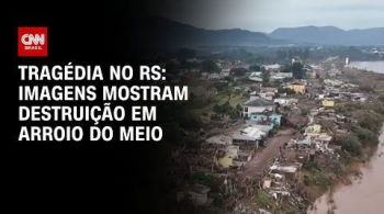 90% da população de cidade no interior do Rio Grande do Sul ficou sem acesso a serviços básicos, como fornecimento de água e energia elétrica, em decorrência da enchente devastadora, segundo a prefeitura