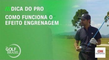 Professor Luiz Miyamura explica o efeito engrenagem no drive e como isso impacta a trajetória da bola no golfe